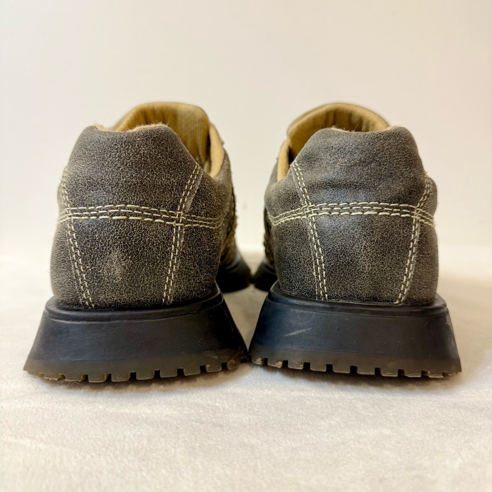 BED:STU The Next Step Square Toe Lace Up Leather Sneakers Size 44 - Picture 5 of 11